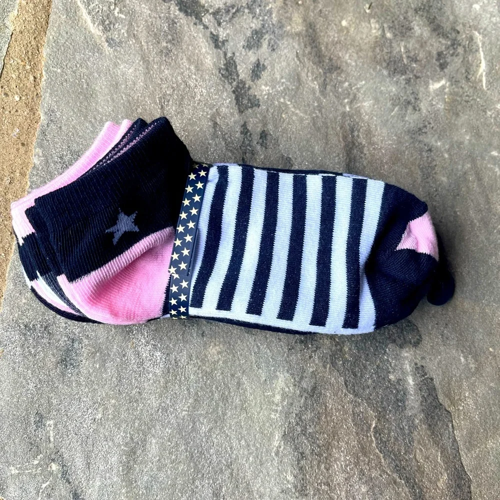 New🌟Polo Ralph Lauren American Assortment 6 pack no show socks